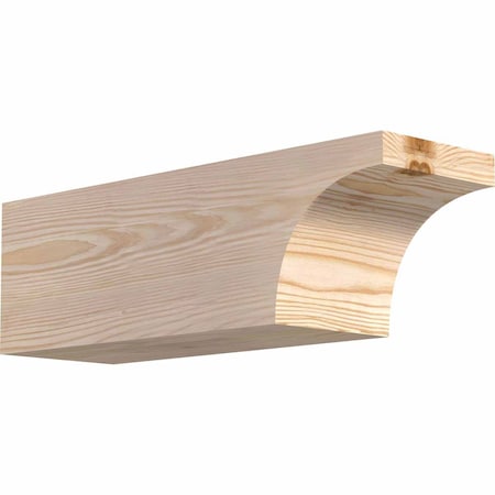 Ekena Millwork Huntington Smooth Rafter Tail, Douglas Fir, 5 1/2"W x 6"H x 18"L RFT06X06X18HUN00SDF